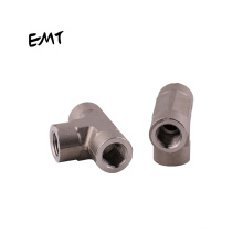 EMT High pressure Bsp female thread tee way forged fittings hydraulic pipe joint